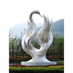 ANW1023 Esculturas Modernas de Lujo Art Deco en Acero Inoxidable, Servicios de Diseño Creativo Personalizado, para Aniversarios y Otras Ocasiones, Hecho en China - Product Image 3