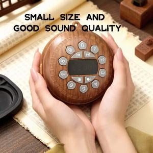 เครื่องเล่นเพลงสวดมนต์พุทธแบบพกพา ชาร์จไฟได้ พร้อมแบตเตอรี่ในตัว, <span class=keywords><strong>เพลง</strong></span> 48 <span class=keywords><strong>เพลง</strong></span>, ควบคุมระดับเสียงได้ และลำโพงแบบคล้องคอ - Product Image 3