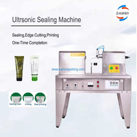 Machine de scellage de tubes cosmétiques semi-automatique à ultrasons certifiée CE, scelleuse de tubes, tube pliable