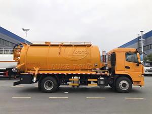 Camion de nettoyage et de vidange des égouts SHACMAN, empattement 4700 mm, YUCHAI 245 CV, 15 m³, double pompes, fonctionnement simultané, camion de dragage des égouts - Product Image 2