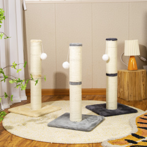 Moderno Tiragraffi per Gatti Grande Stile Albero di Cocco con Colonna in Sisal per Prevenire Cadute e Fornire un Luogo di Riparo - Product Image 4