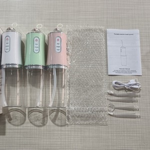 Irrigador bucal de limpieza de <span class=keywords><strong>dientes</strong></span> eléctrico inalámbrico recargable por USB inteligente, <span class=keywords><strong>chorro</strong></span> de <span class=keywords><strong>agua</strong></span> portátil, hilo dental de cuidado Dental Personal - Product Image 1