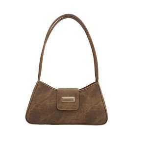 Bolso de mano de alta calidad para mujer, hecho de cuero, con logotipo personalizable, bolso de hombro de diseñador. - Product Image 3