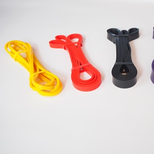 Bán hàng nóng chất lượng cao Latex điện vòng lặp đào tạo tập luyện sức đề kháng tập thể dục ban nhạc Một bộ 3 Mức độ kháng khác nhau - Product Image 1