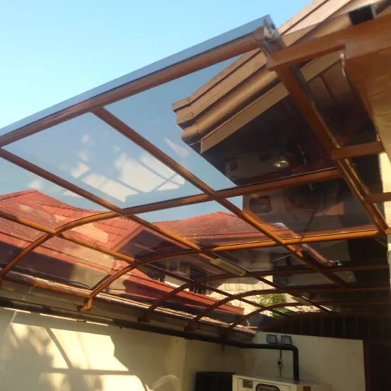 Donkergrijs Massief Bord 4*8 Dakplaat Carport Polycarbonaat Massief Boord