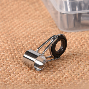 FISHERBON Guides de canne à pêche en acier inoxydable, accessoires de construction de cannes à pêche, ensemble de guides de ligne pour la pêche aux leurres, grandes et petites tailles - Product Image 3