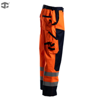 Pantalon de travail cargo JIADE pour homme, 300D Ripstop, haute visibilité, réfléchissant, respirant, coupe-vent, pour travaux en extérieur, construction routière