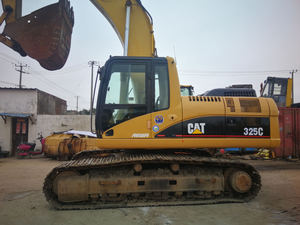 Excavadora Usada Cat325C de 20 Toneladas, Motor Original, Peso Operativo de 20 Toneladas, Pocas Horas de Trabajo, Motor Principal, Excavadora Grande de Segunda Mano - Product Image 1