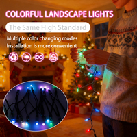 Lumières LED à pixels, vente directe d'usine, bande RGB 50 pièces 12 mm pour décoration de jardin, maison, arbre, IP68, extérieur, WS2811, UCS1903
