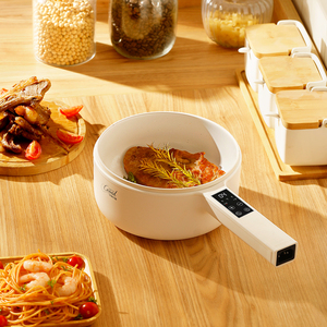 Olla Eléctrica Doméstica de 1.5L con <span class=keywords><strong>Micro</strong></span> Presión, Tapa de Vidrio Templado y Aluminio, Antiadherente, con Vaporera - Product Image 2