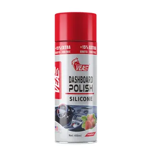 Wholesale Price Car Dashboard Polish Glossy Plastic Shine Spray Silicone Dashboard Polish