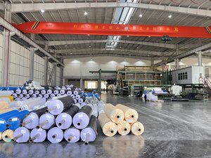 Lona de PVC por Mayor, Rollo de 50 m, Lona Impermeable 1000dx1000d, Lona Recubierta de PVC Anti-UV, Tela Recubierta de PVC - Product Image 5