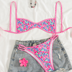 Nouveau maillot de bain deux pièces sexy à imprimé léopard, style européen et américain, pour le commerce extérieur, collection 2026 - Product Image 4