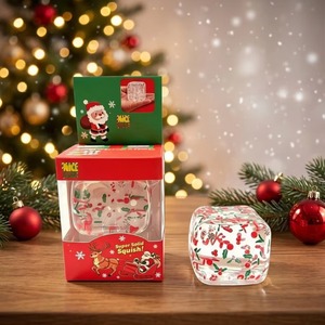 Juguete Antiestrés de TPR con Forma de Cubo, 5.5CM, Alta Calidad, Nuevo, Navidad, en Stock, Venta al Por Mayor - Product Image 1