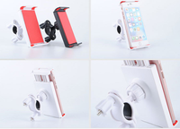 2022 nouveau design de clip à 360 degrés guidon de vélo tablette PC support de téléphone pour ipad