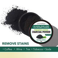 Poudre blanchissante pour les dents de couleur violette, élimination des taches, sans danger pour l'émail, saveur menthe, biologique, végétalien, 30g, pot portable, approvisionnement en vrac, fabricant