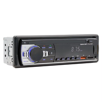 Lecteur MP3 universel pour voiture 1 Din en gros avec radio FM, entrée AUX, USB pour carte SD, microphone intégré, chargeur de voiture - 1 an