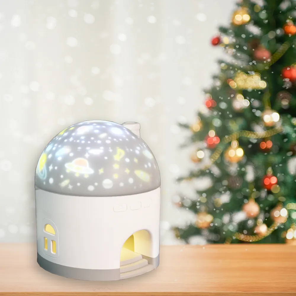 Christmas Decorations Cute Electric Living Room Projector Lamp Modern Design Led Night Light Baby Mood Nordic Lamp Light BSCI