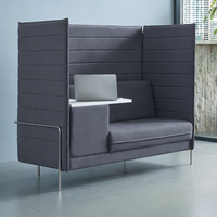 Pods de confidentialité durables de bonne qualité Sofa de cabine de réunion moderne Pods de bureau de confidentialité