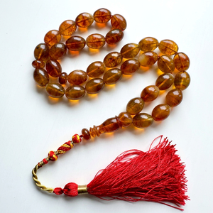 Estatuilla de Búho de Resina Barakah, Tasbih, Rosario Islámico Elegante para Oración Musulmana, Hecho a Mano, Tema de Ángel, Regalo para el Hogar - Product Image 1