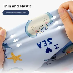 Logo personalizzato stampato floreale scrub da allattamento uniformi per le donne medici alta traspirante ospedale abbigliamento da lavoro morbido Spandex Denim OEM - Product Image 5