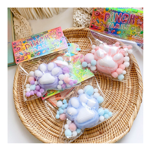 Wholesale TPR Squeeze Toy <b>Cat</b> Paw Slow Rebound <b>Cat</b> Claw Pinch Toys <b>Squishy</b> TPR Relief Stress Toy for Kids - Product Image 1