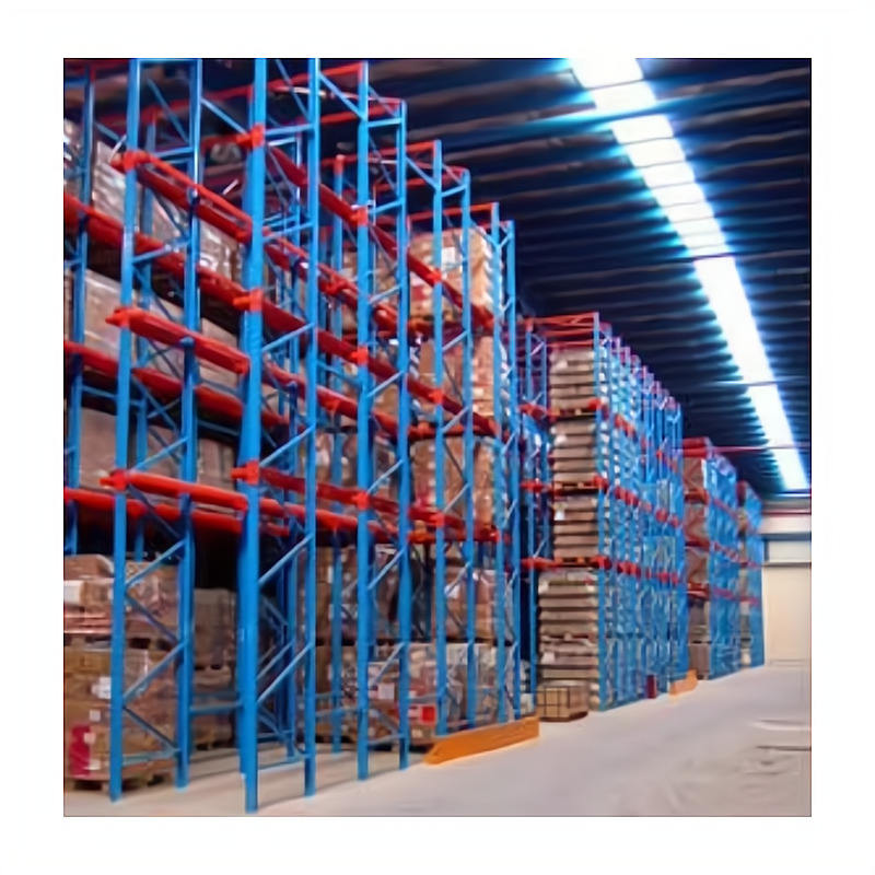 Drive in Racking Steel Warehouse Rack Drive Through System Warehouse ...