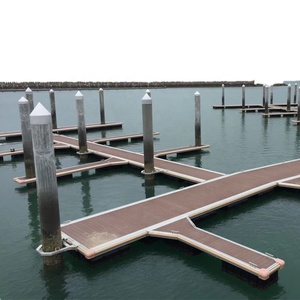 Khung Thép Mạ Kẽm Nhúng Nóng Bến Tàu Nổi 3M Pontoon Thuyền Nhôm Marina Pontoon - Product Image 1