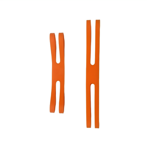 Ensemble de sangles en silicone réglables en forme de H, bande de fixation réutilisable en silicone pour la maison et l'extérieur, organisateur de paquets, fabriqué en Chine - Product Image 1