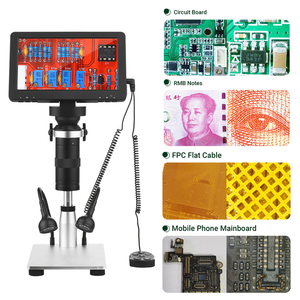 1080FHD التحكم عن بعد 1200X الرقمية 7 بوصة LCD فيديو كاميرا المجهر ل لوحة دوائر كهربائية صيانة - Product Image 5