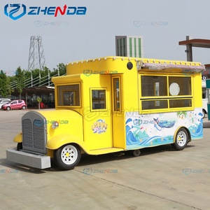 Carrito de Comida Popular Zhenda con Diseño Único, Camión de Comida Móvil para BBQ, Cena, Helados y Snacks en Venta - Product Image 3