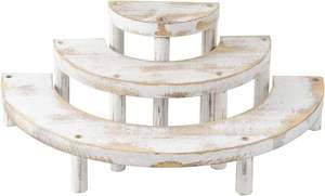 Bandeja de Servir de Madera Ecológica de 3 Niveles para Pasteles, Fiestas, Bodas, Navidad, Frutas, Postres, Tipo Vertical, Multifuncional - Product Image 3