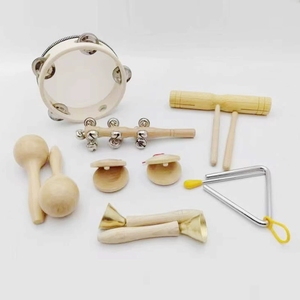 Wholesale Multiple Sizes Orff Percussion Instrument Set Kids Wooden Musical Toys For Kindergarten <b>Music</b> Teaching Aids Kit - Product Image 3