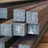 A36 200*200 JIS usine fabrication fer doux acier au carbone billettes forgé barre de tige carrée