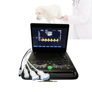 Modo B Uso en la granja Color Doppler Veterinario Animal Máquina de ultrasonido para vaca Caballo Oveja Perro Gato Cabra Cerdo Camello - Product Image 1