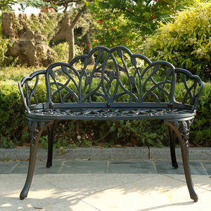 Bancos Ecológicos de Fábrica para Exteriores, Banco de Jardín de Aluminio Fundido para Exteriores - Product Image 5