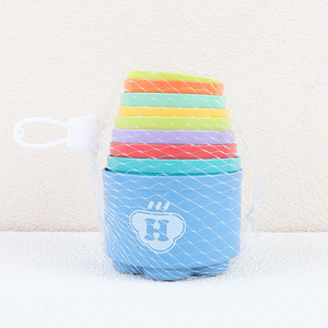 Jeu d'empilage de tasses arc-en-ciel en gros pour bébés, jouet éducatif pour la petite enfance, jeu de tasses à empiler pour enfants - Product Image 4
