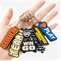 Porte-clés ouvre-bouteille en caoutchouc souple 2D personnalisé, imperméable, cadeau promotionnel