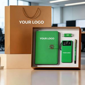 Trending Business <b>Gift</b> Set Notebook Office Corporate Custom Logo Luxury Items Staff Year <b>Gifts</b> Office Business Anniversary - Product Image 1