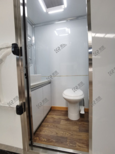 Inodoros portátiles de lujo a la venta Inodoros portátiles Baño de plástico móvil Remolque de baño <span class=keywords><strong>para</strong></span> <span class=keywords><strong>bodas</strong></span> y eventos - Product Image 4