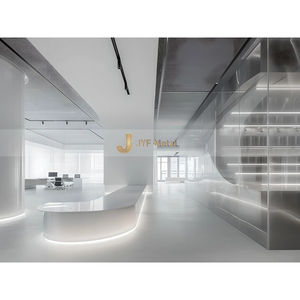 ANW6489 Mesa de Bar Moderna de Acero Inoxidable 304/316 para Decoración de Recepción de Hotel, Mostrador de Entrada - Product Image 2