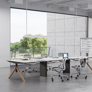 कार्यालय फर्नीचर 20 व्यक्ति कार्यकारी सम्मेलन की मेज कुर्सी कार्यालय डेस्क कार्यालय की मेज वाणिज्यिक फर्नीचर बैठक कक्ष तालिका - Product Image 4