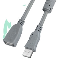Câble de charge USB 2.0 Type-A mâle vers Type-B mâle Vellygood, 1,5 m, gaine en PVC, blindage tressé, transfert de données, pour ordinateur, directement de l'usine