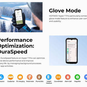 Smartphone robuste Hotwav Hyper 7 Pro 5G 16+256 Go, 10800 mAh, Android 14, Google Pay, version mondiale, écran 120 Hz - Product Image 4