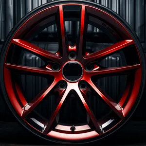 Abcw Trung Quốc tùy chỉnh tất cả các màu đỏ 22 "24" 26 "28" 30 "dây bánh xe 4x4 17 xe hợp kim bánh xe