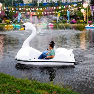 Bote de Pedales Comercial QIQU de 3.2m, Atractivo para Parques, Carga de 200kg, Alto Retorno de Inversión, Oportunidad Fotográfica, Alquiler - Product Image 1