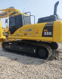 Excavatrices Komatsu PC350 d'occasion, excavatrice sur chenilles hydraulique de 35 tonnes avec moteur et pompe Komatsu, attache rapide, brise-roche - Product Image 3