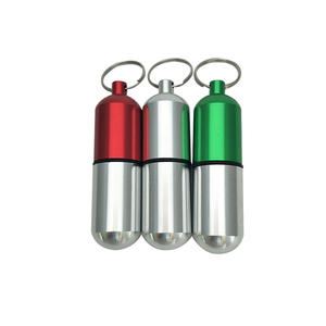 25 * 86毫米促销礼品标志印刷防水铝大药丸药盒支架容器胶囊瓶 - Product Image 2