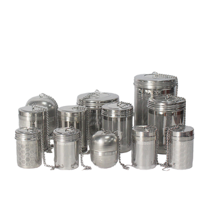 304 נירוסטה מסנן כוסות תה סיר מסנן לשימוש חוזר לסביבה ידידותית לסביבה בישול בישול בישול בישול - Product Image 1