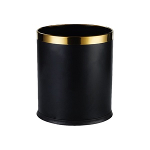 Cubo de basura de hotel al por mayor, cubo de basura de acero inoxidable, cubo de basura abierto para el vestíbulo, cubo de basura de gran capacidad para <span class=keywords><strong>restaurante</strong></span> - Product Image 2